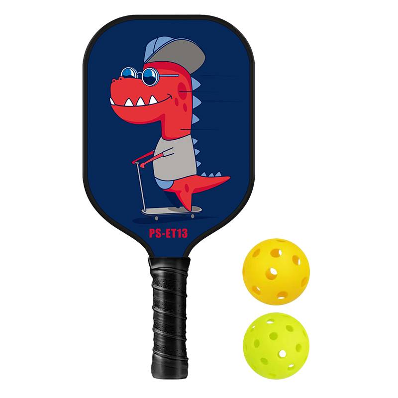 [PS-ET13] A racket of a glass fiber+two goals